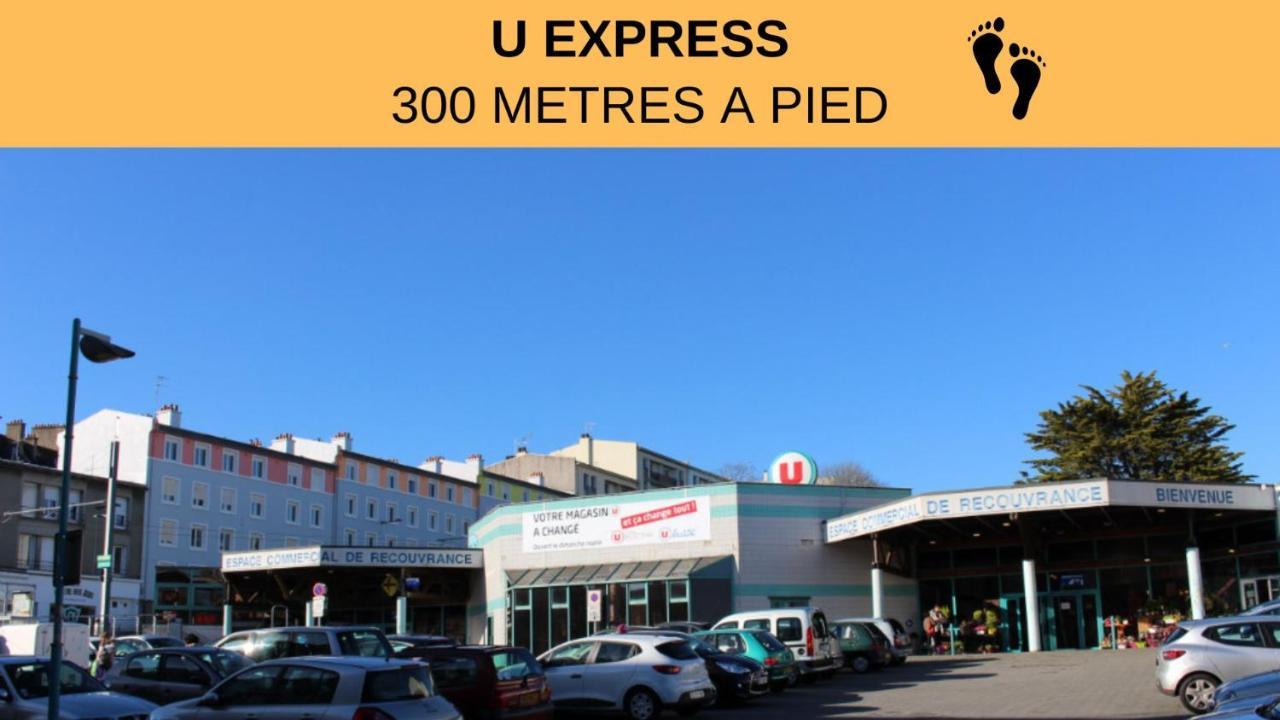 Brest Centre - Appartements - Le Vauban - Lumineux - Centre Ville - Proche Boutiques Et Restaurants Buitenkant foto